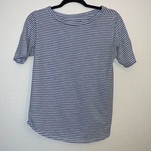 LOFT Vintage Soft Striped t-shirt 100% cotton Size Medium